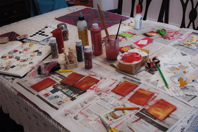 this is the state of the dining room table