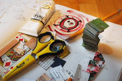 cut and ready: collage squares